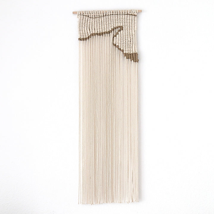 Contemporary Macrame Wall Hanging - Crescent Bay©