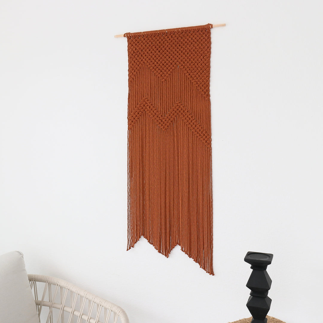 Macrame Wall Hanging - Mountains