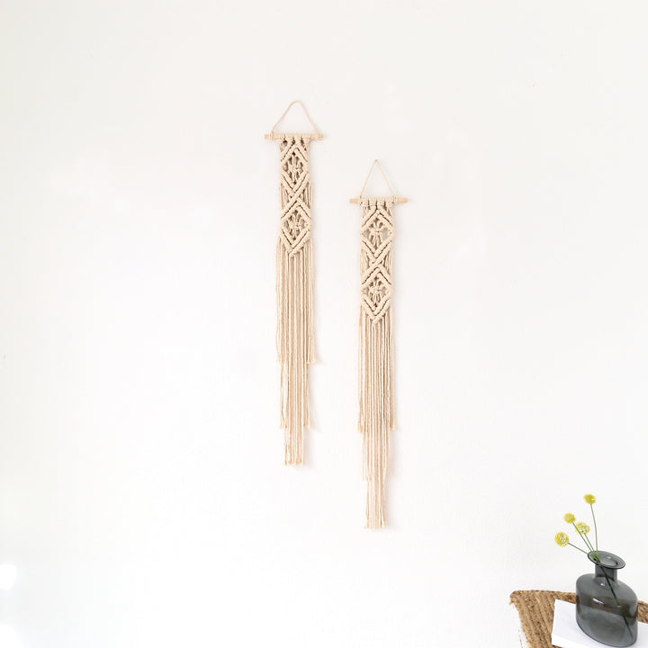 Tassel Wall Hanging-Diamond Tassel