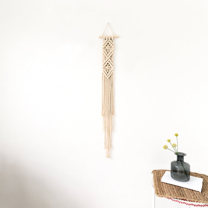 Tassel Wall Hanging-Diamond Tassel