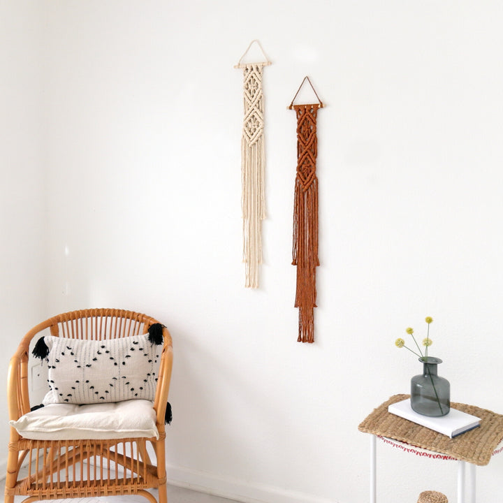Tassel Wall Hanging-Diamond Tassel