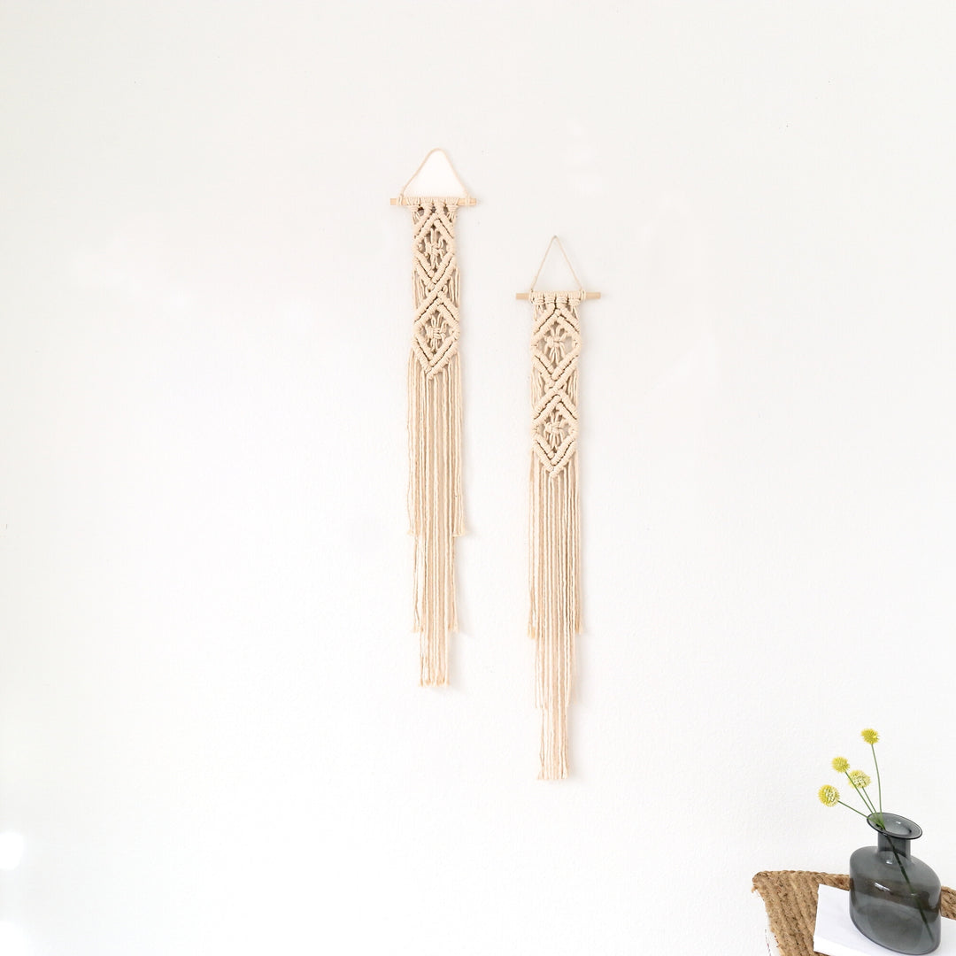Tassel Wall Hanging-Diamond Tassel