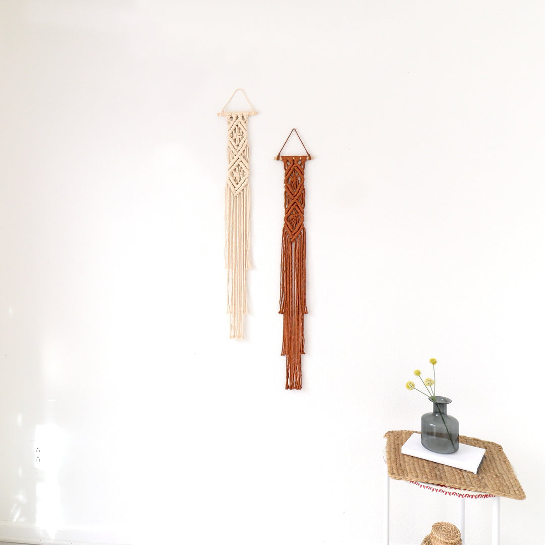 Tassel Wall Hanging-Diamond Tassel