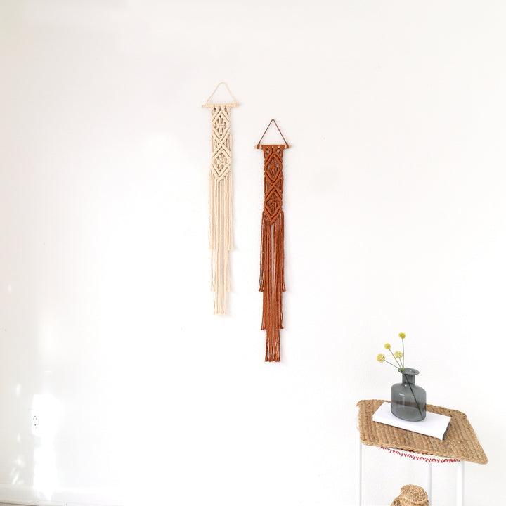 Tassel Wall Hanging-Diamond Tassel