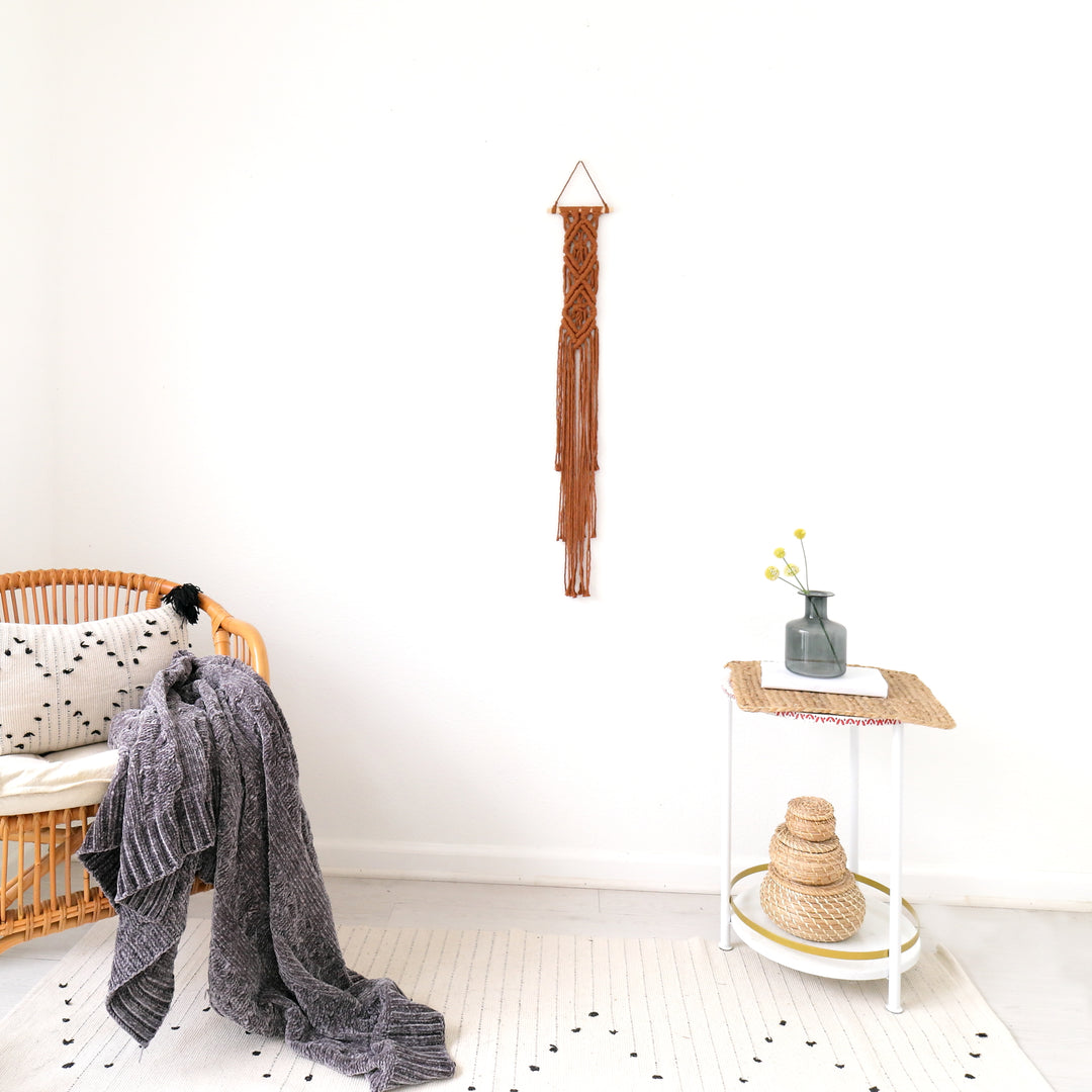 Tassel Wall Hanging-Diamond Tassel