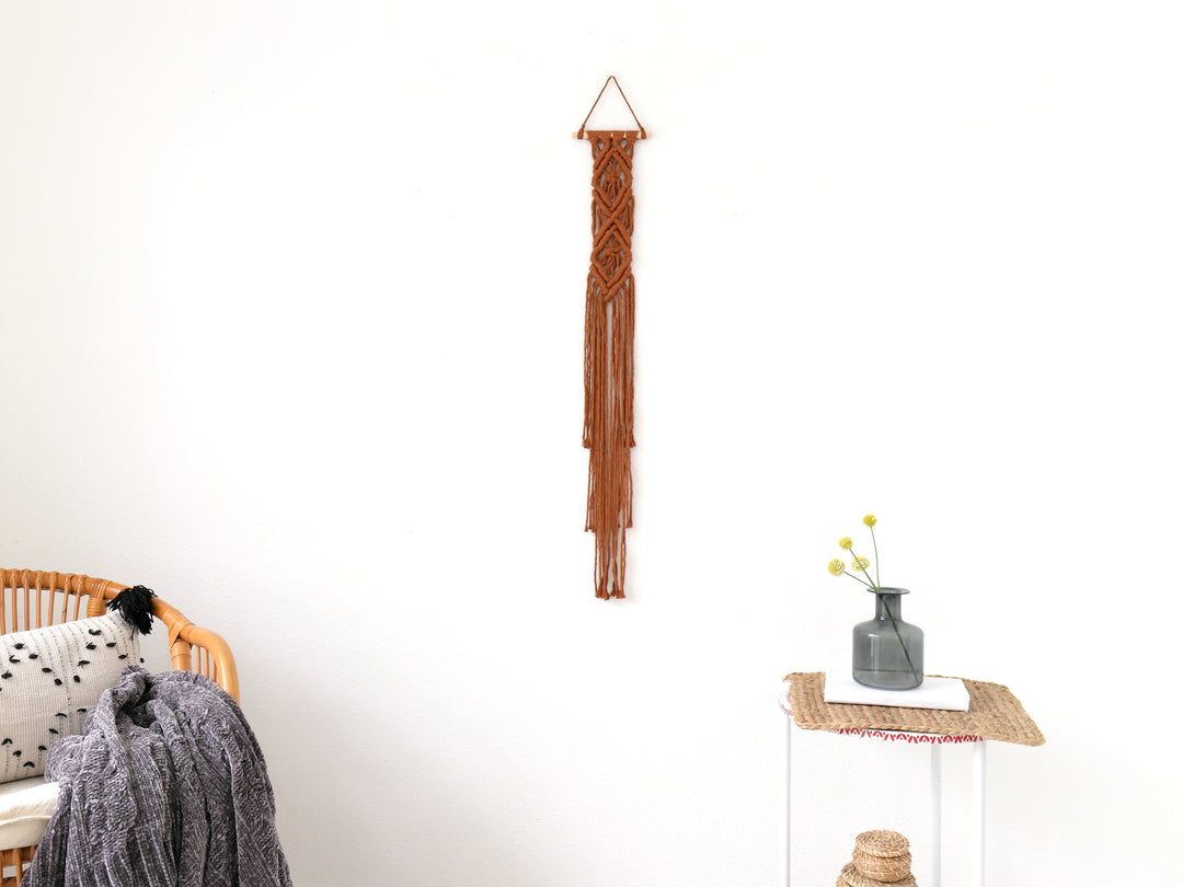 Tassel Wall Hanging-Diamond Tassel