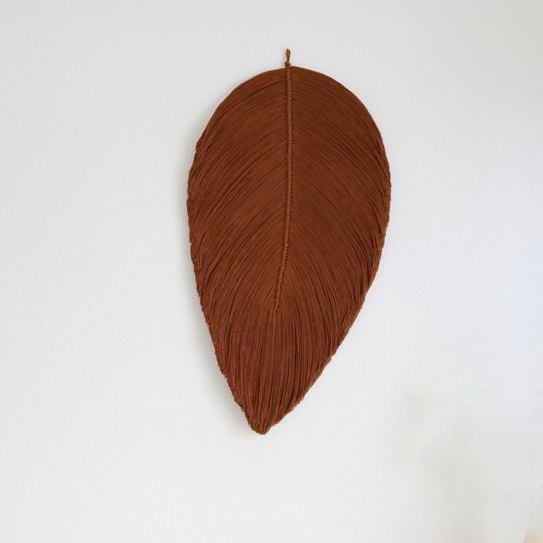 Nature Inspired Wall Hanging | Set of Mixed Leaves in single color