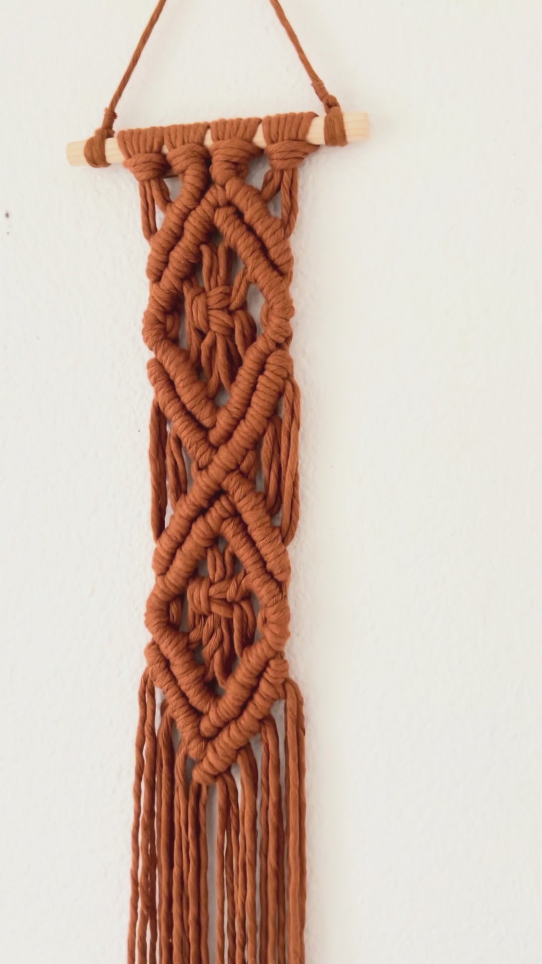 Tassel Wall Hanging-Diamond Tassel