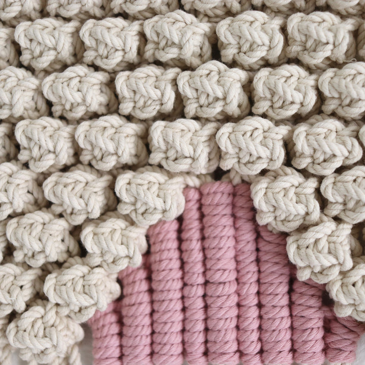 Scandinavian Macrame Wall Hanging - Himalayas, Macrame wall hanging a perfect blend of art and craft - Yashi Designs