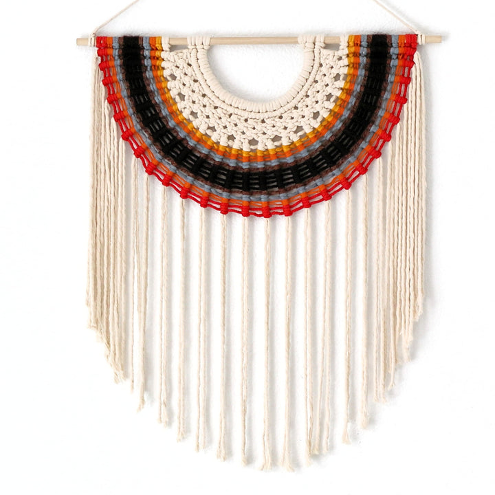 Fiber Art Wall Hanging - Semicircle series