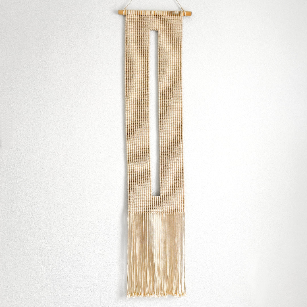 Keyhole – Sculptural Macramé Wall Hanging