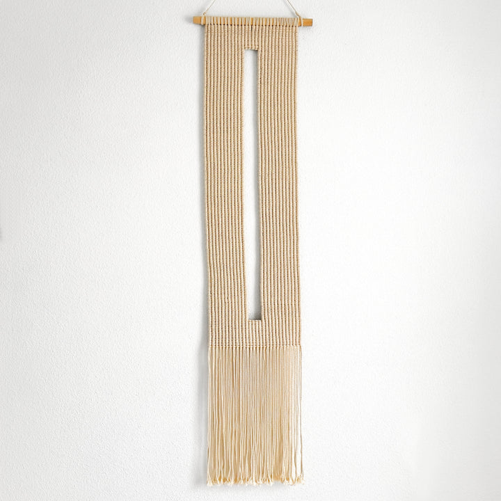 Keyhole – Sculptural Macramé Wall Hanging