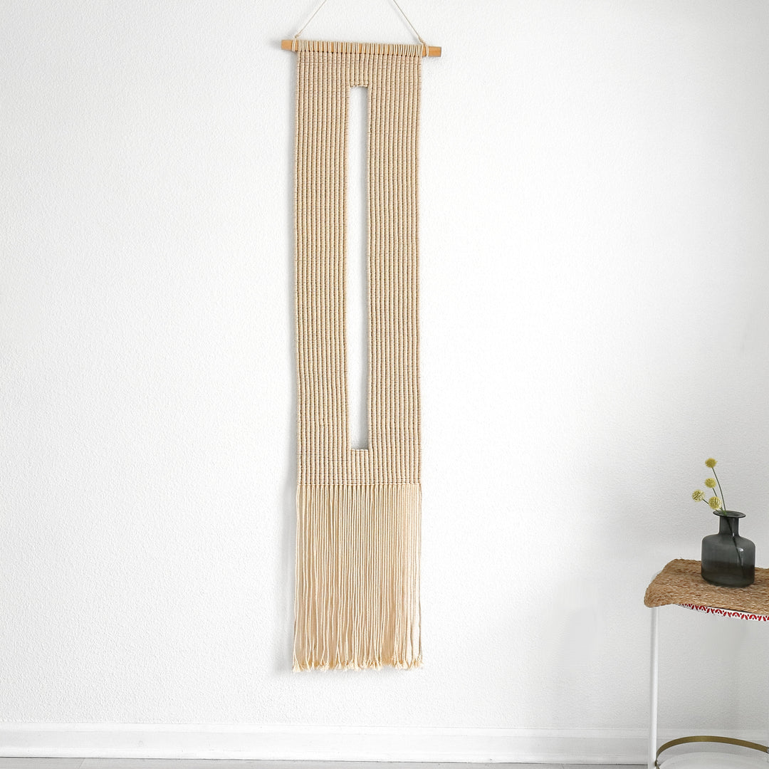 Keyhole – Sculptural Macramé Wall Hanging