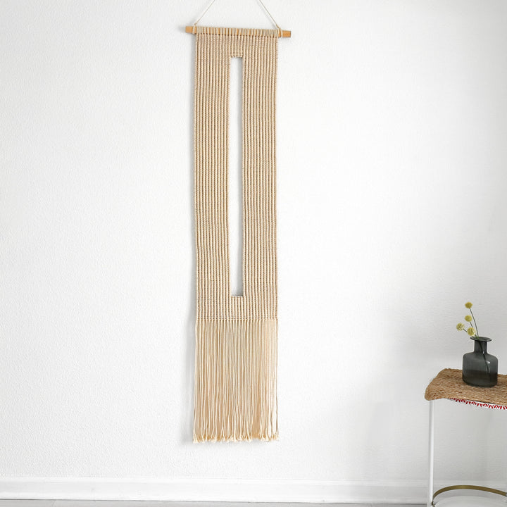 Keyhole – Sculptural Macramé Wall Hanging