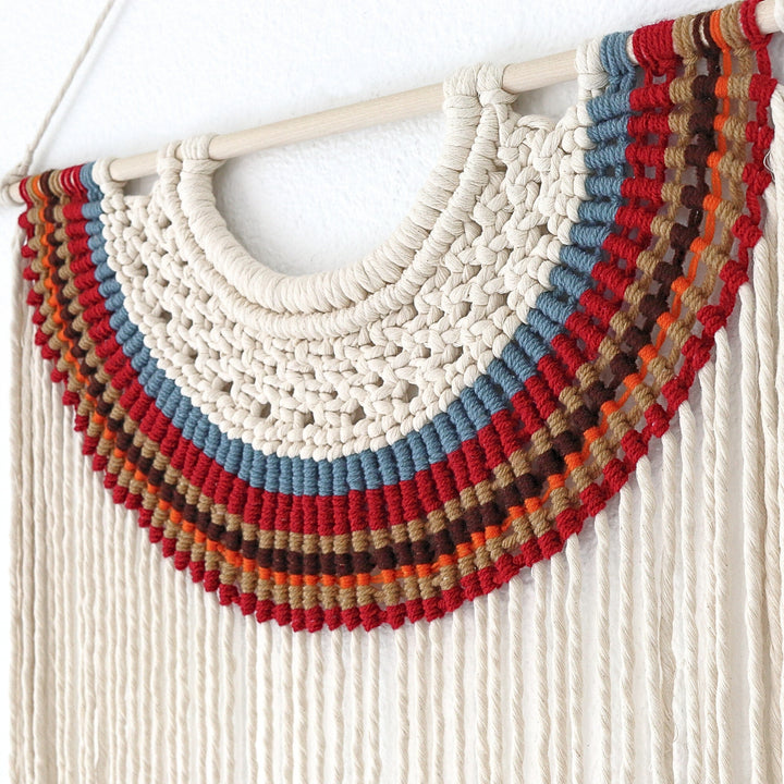 Fiber Art Wall Hanging - Semicircle series