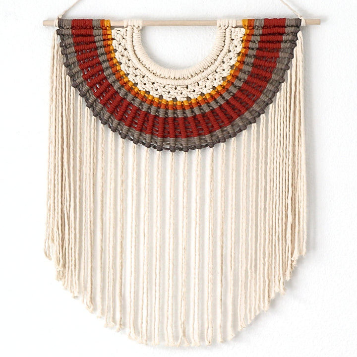 Fiber Art Wall Hanging - Semicircle series
