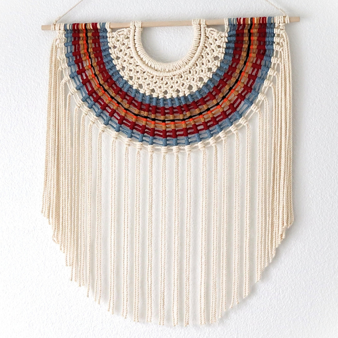 Fiber Art Wall Hanging - Semicircle series