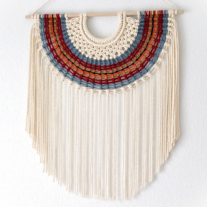 Fiber Art Wall Hanging - Semicircle series