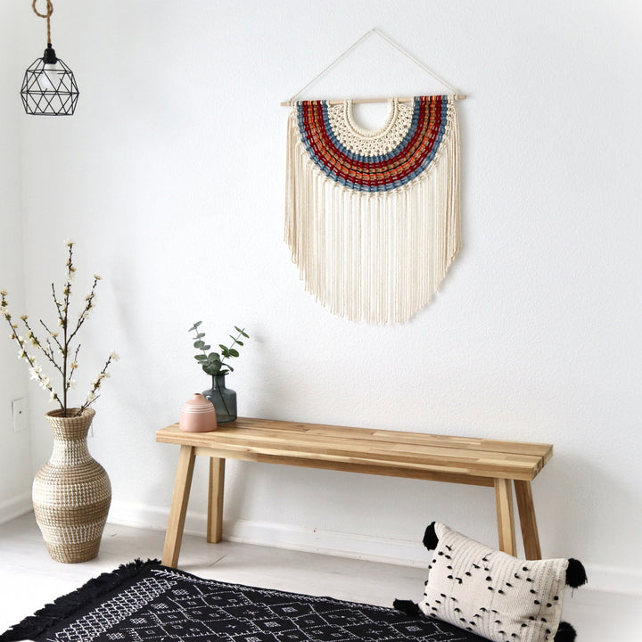 Fiber Art Wall Hanging - Semicircle series
