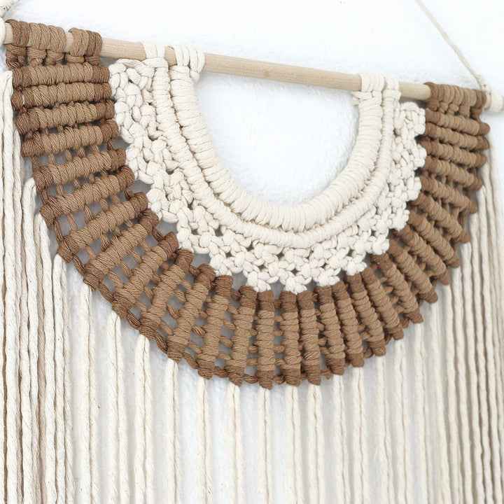 Fiber Art Wall Hanging - Semicircle series