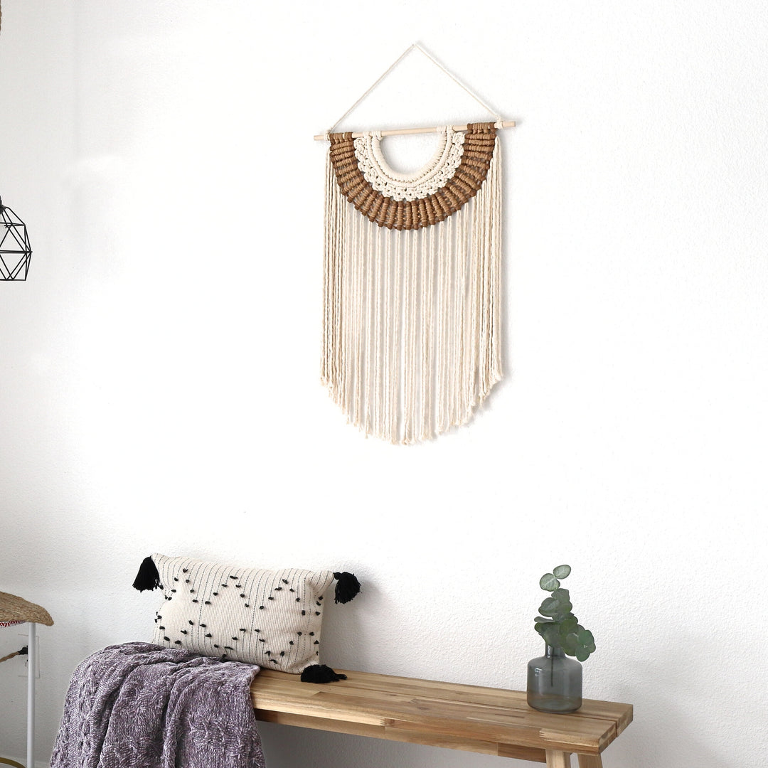 Fiber Art Wall Hanging - Semicircle series