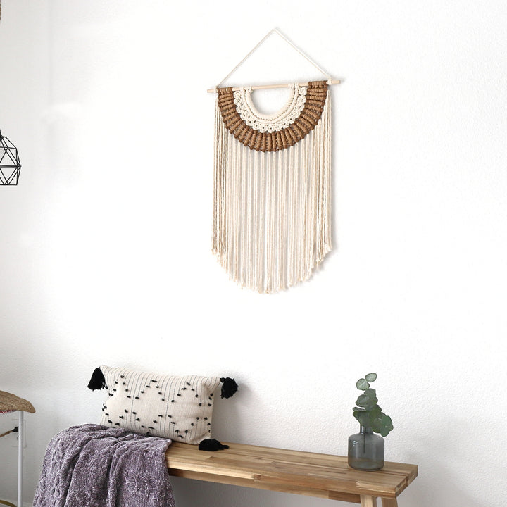 Fiber Art Wall Hanging - Semicircle series