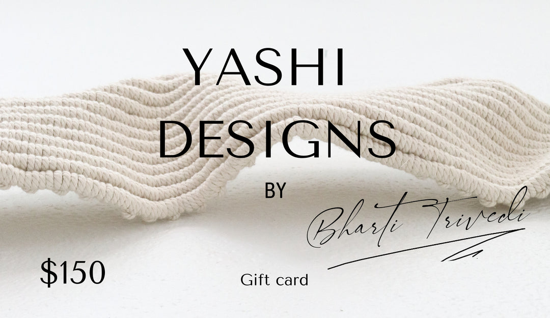 YASHI DESIGNS EGift Card