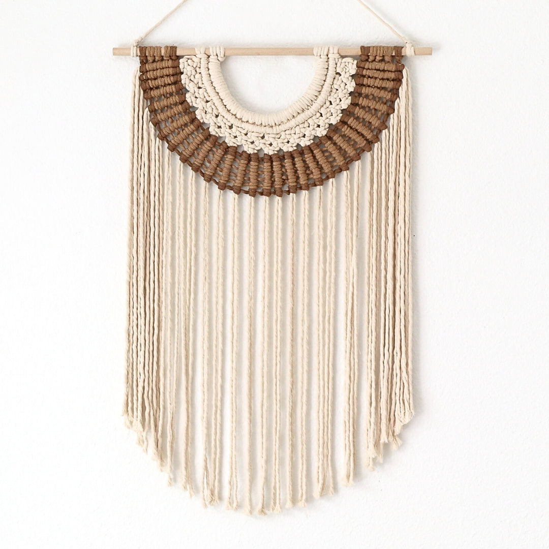 Fiber Art Wall Hanging - Semicircle series