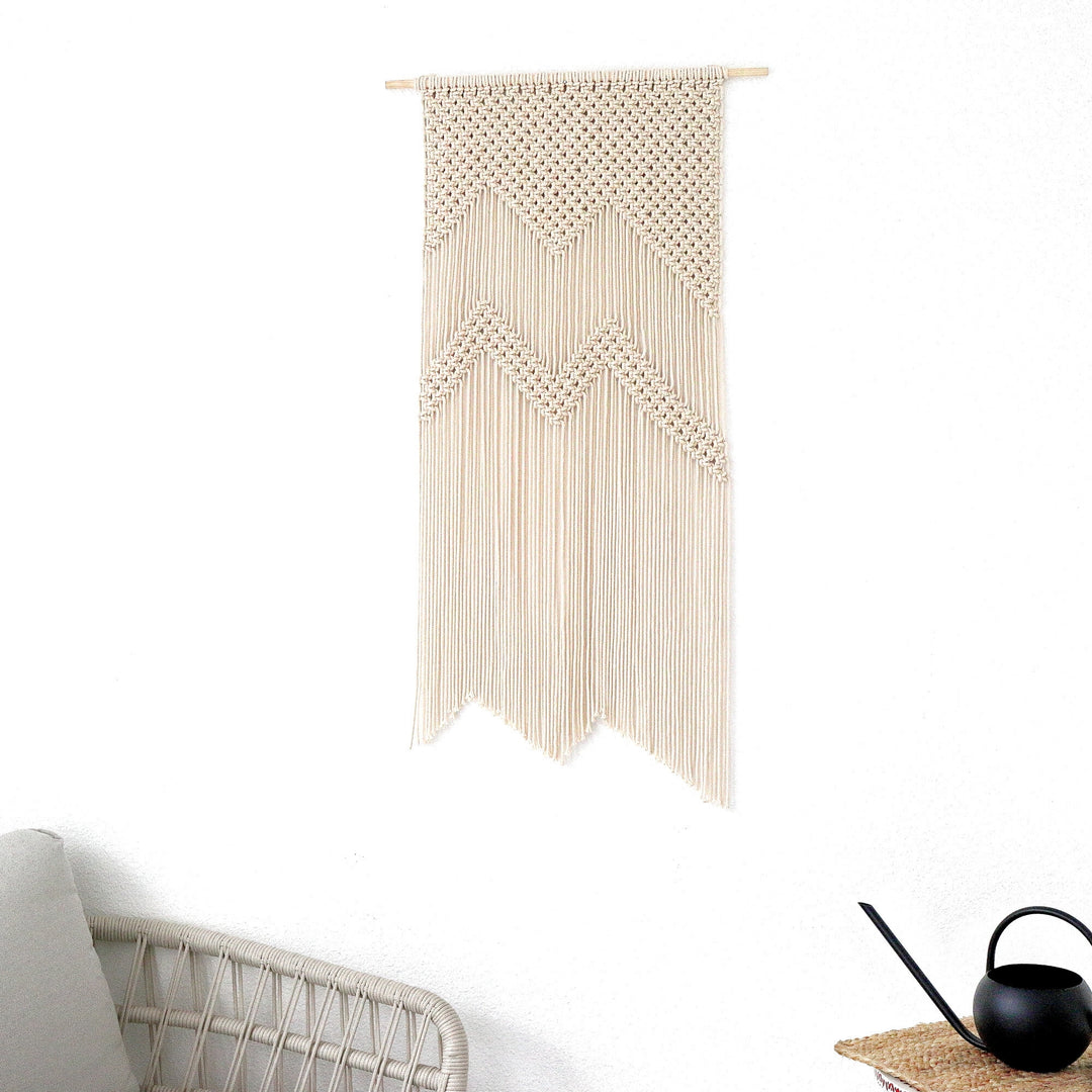 Macrame Wall Hanging - Mountains