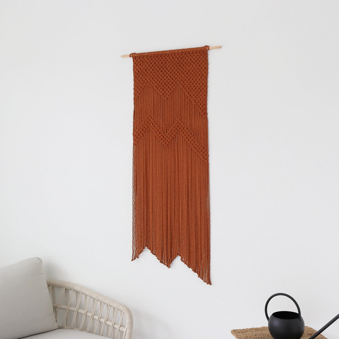 Macrame Wall Hanging - Mountains