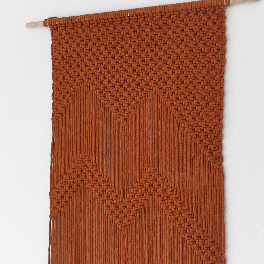 Macrame Wall Hanging - Mountains