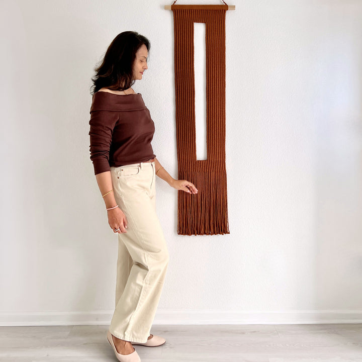 Keyhole – Sculptural Macramé Wall Hanging