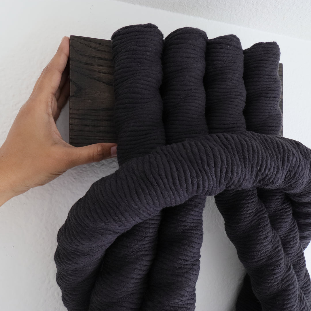 Rope Sculpture- Forever Love Knot