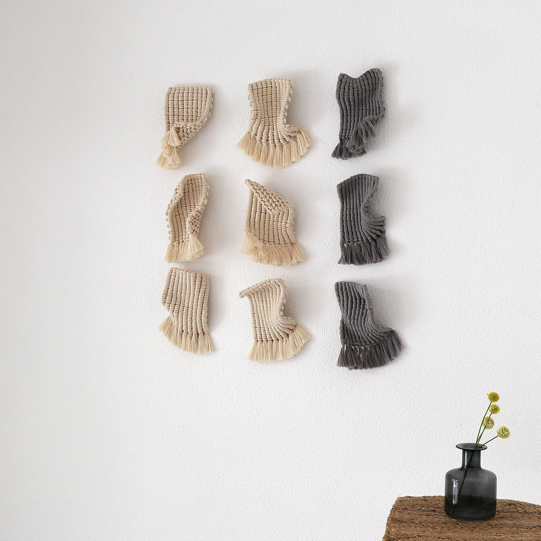 Fiber Art Sculpture | Whimsical Waves