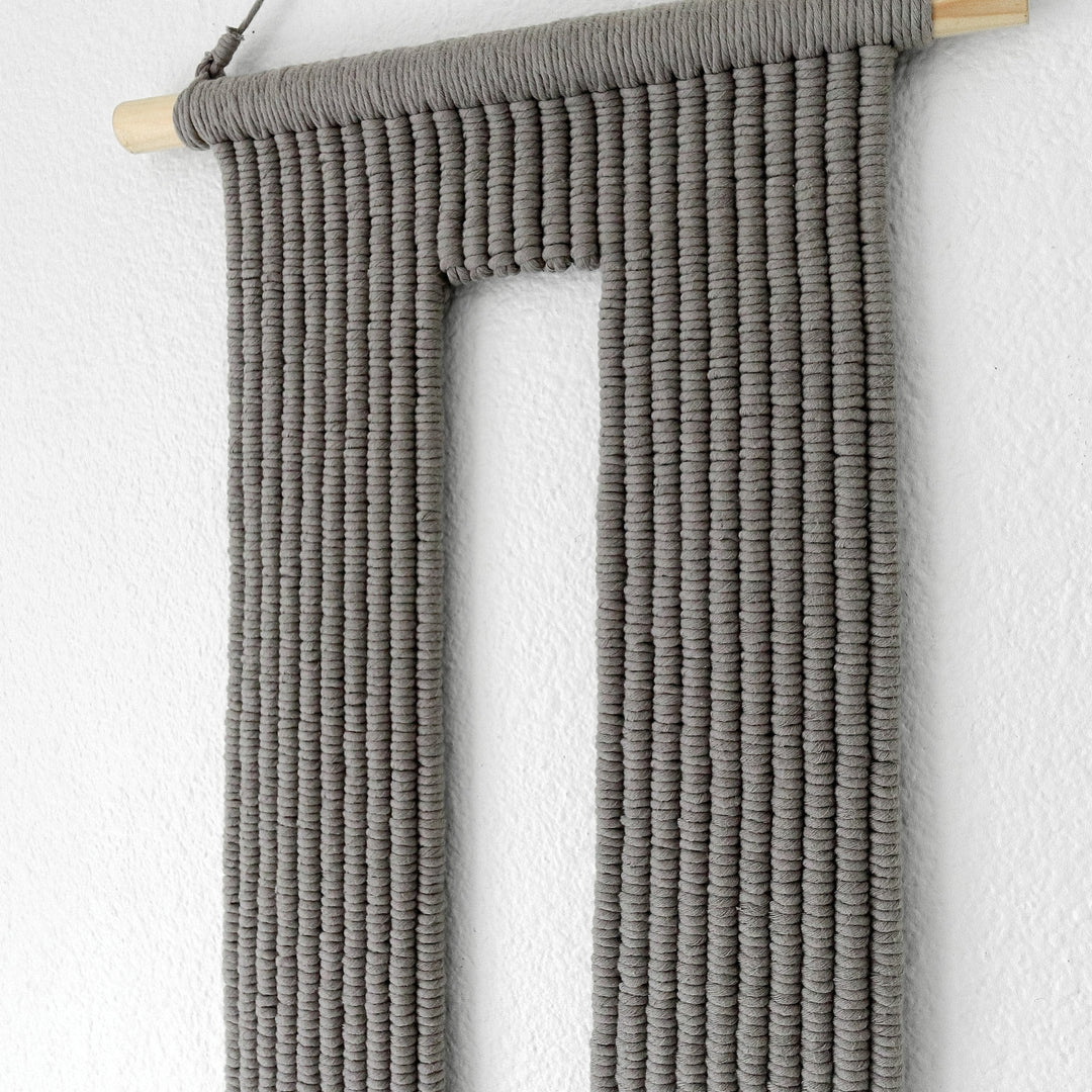Keyhole – Sculptural Macramé Wall Hanging