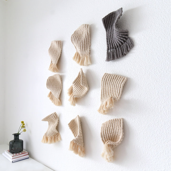 Fiber Art Sculpture | Whimsical Waves