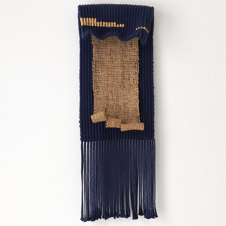 Fiber art sculpture- Sand By The Sea I