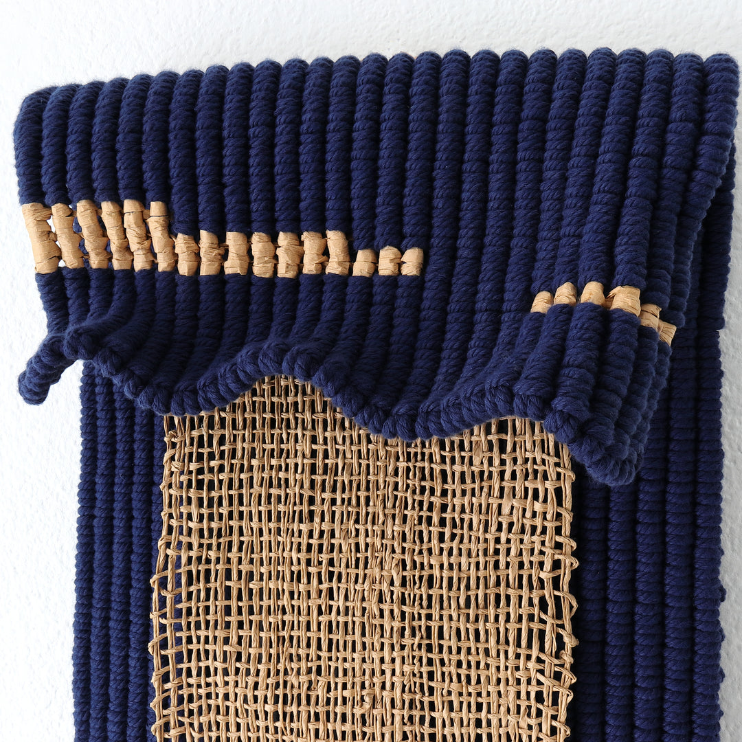 Fiber art sculpture- Sand By The Sea I