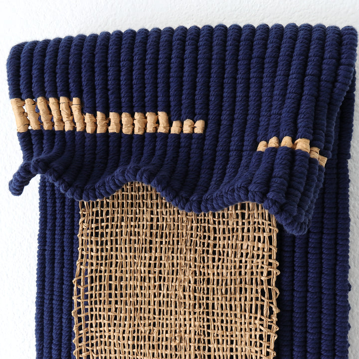 Fiber art sculpture- Sand By The Sea I