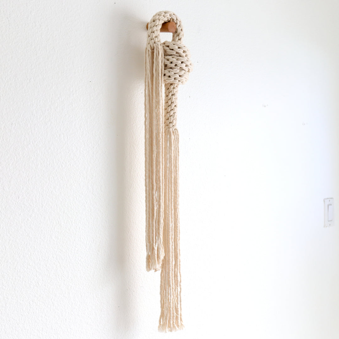 Balanced – Hand-Knotted Macrame Arch Sculpture for Modern Spaces