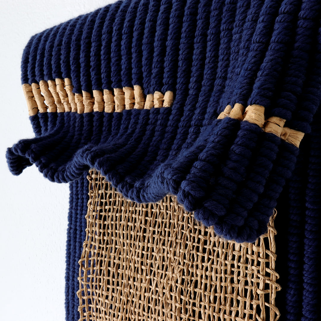 Fiber art sculpture- Sand By The Sea I