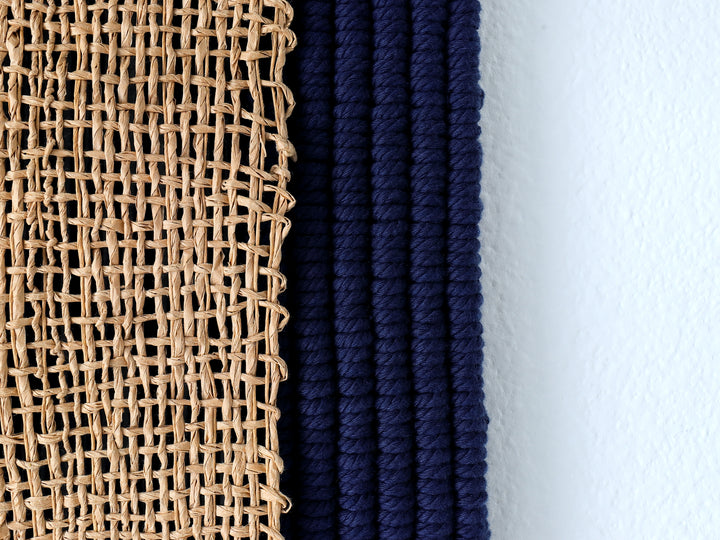 Fiber art sculpture- Sand By The Sea I