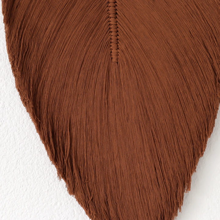 Leaf – Botanical Macrame Wall Sculpture