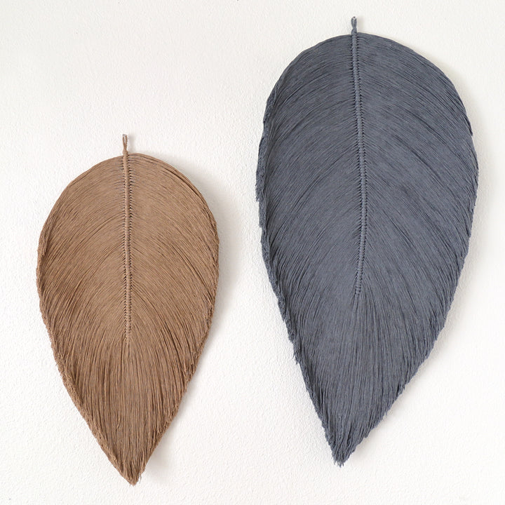 Leaf – Botanical Macrame Wall Sculpture