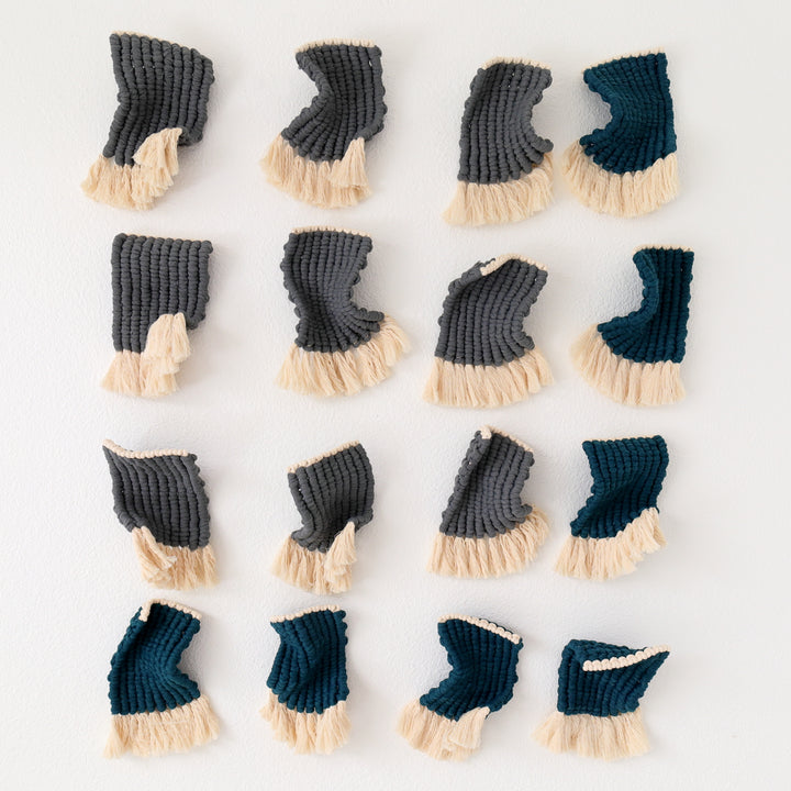 Fiber Art Sculpture | Whimsical Waves