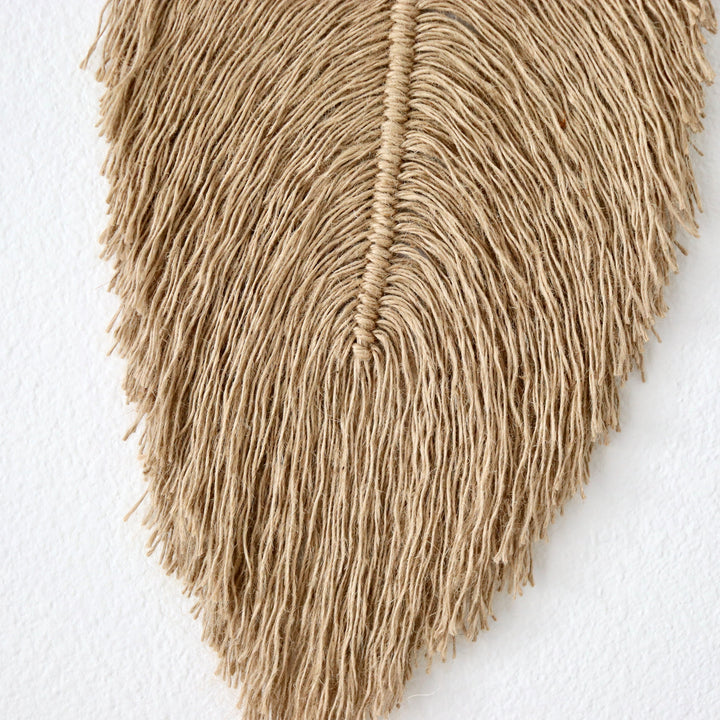 Leaf – Botanical Macrame Wall Sculpture