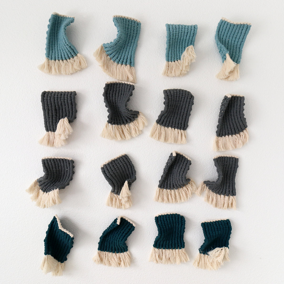 Fiber Art Sculpture | Whimsical Waves