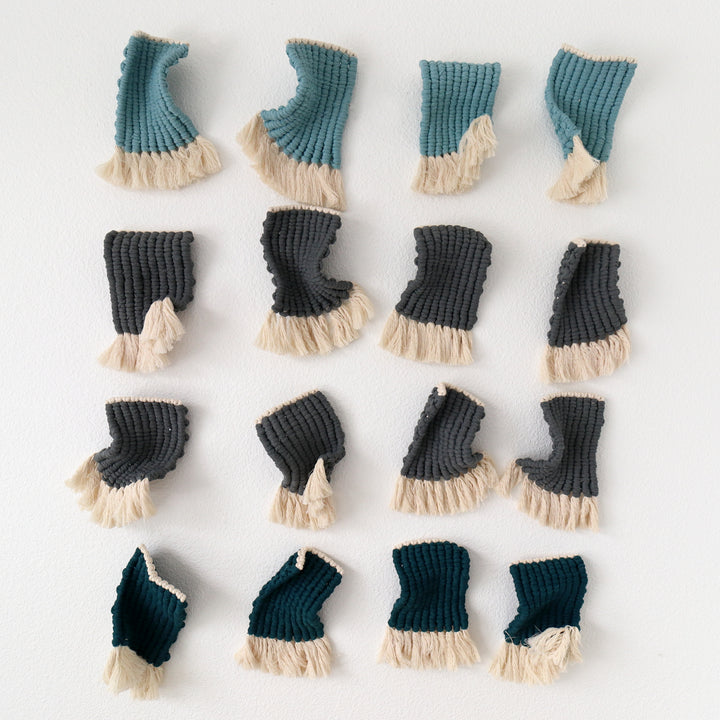 Fiber Art Sculpture | Whimsical Waves