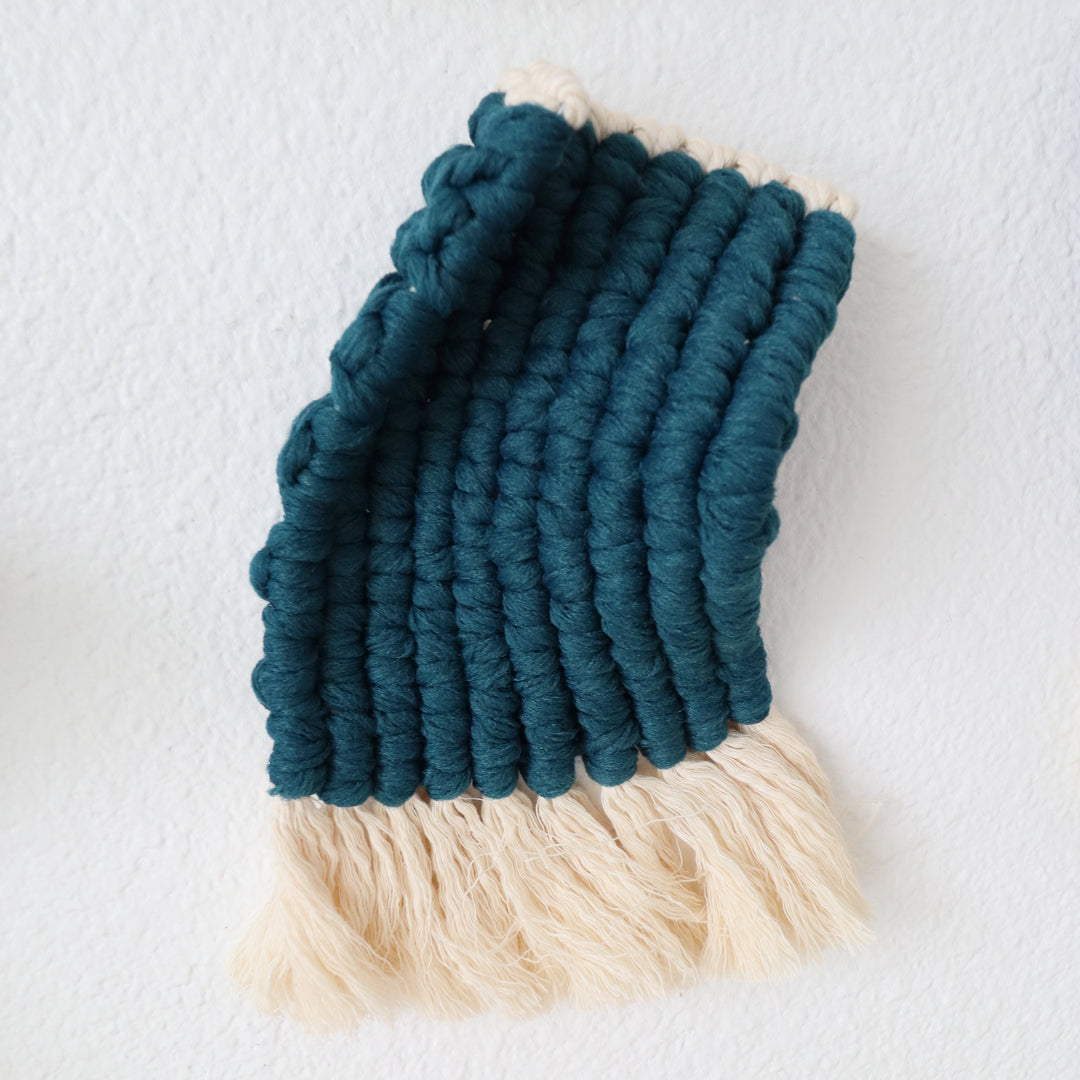 Fiber Art Sculpture | Whimsical Waves