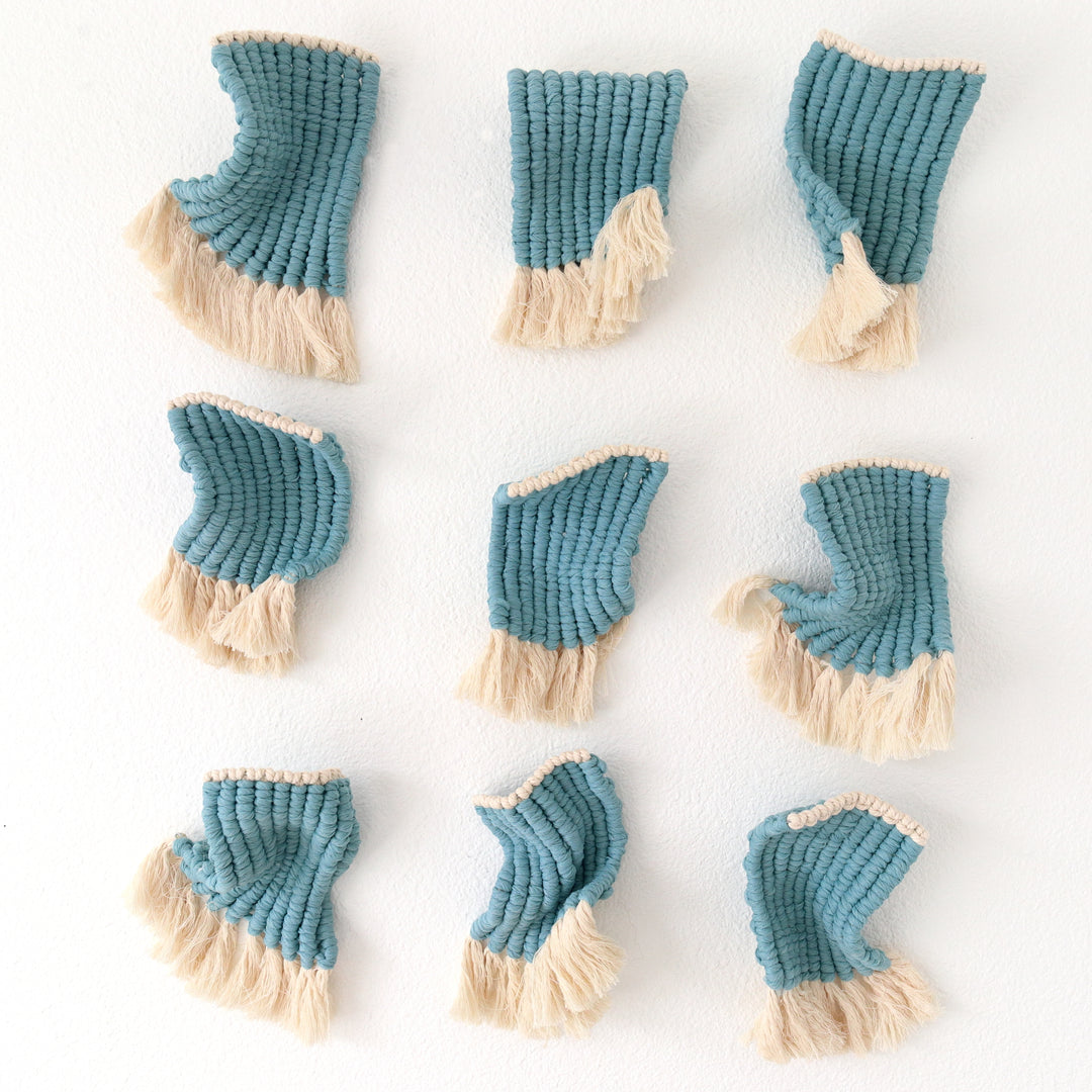 Fiber Art Sculpture | Whimsical Waves